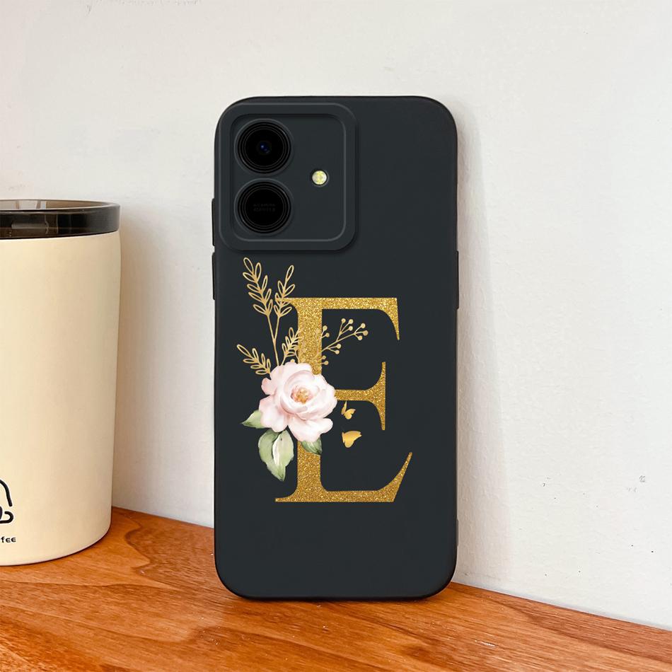 For Honor Play 10 10A 10T Case For Honor Play10 Elegant Rose Letters Soft Back Cover Camera Protection High Quality Phone Cases