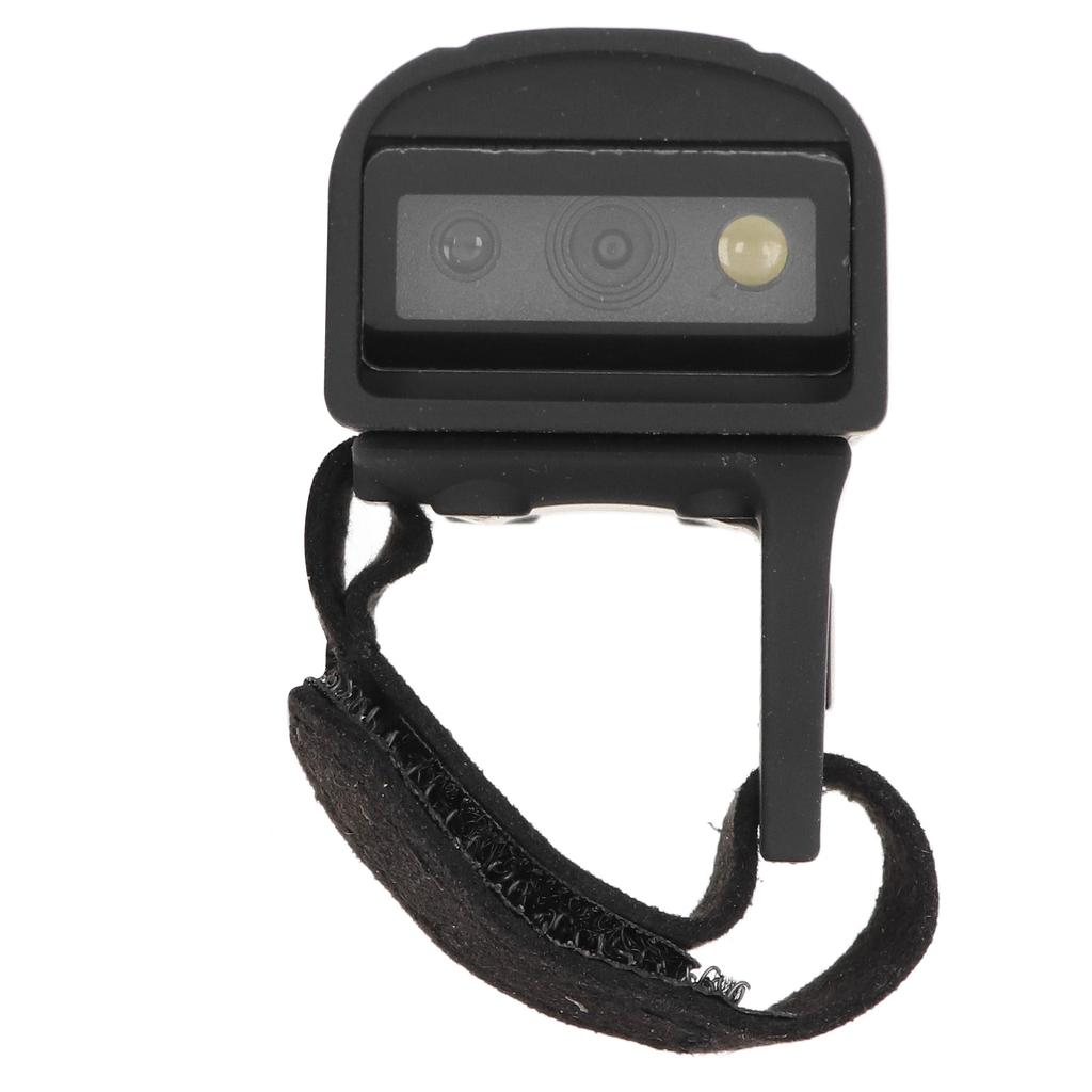 1D 2D Ring Barcode Scanner 2.4G Wireless Bluetooth CCD Red LED Finger Barcode Scanning Tool Built in Battery