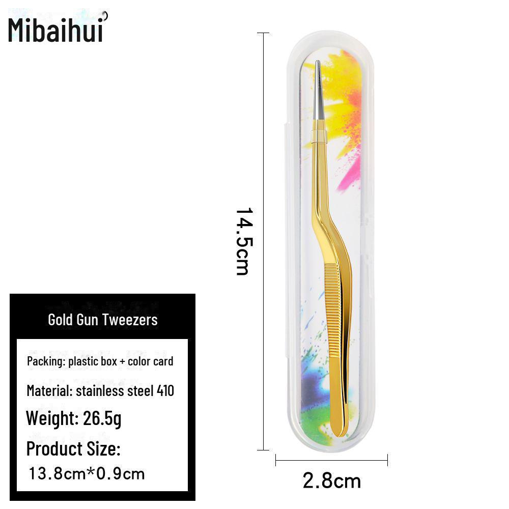 Baby Ear and Nose Cleaning Tweezers - Thickened Earwax and Navel Clip for Children
