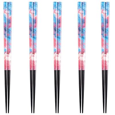 Happy Set of Made In PID4173 J-kitchens Chopsticks, 5, Material Wood, Chopsticks, Japan,