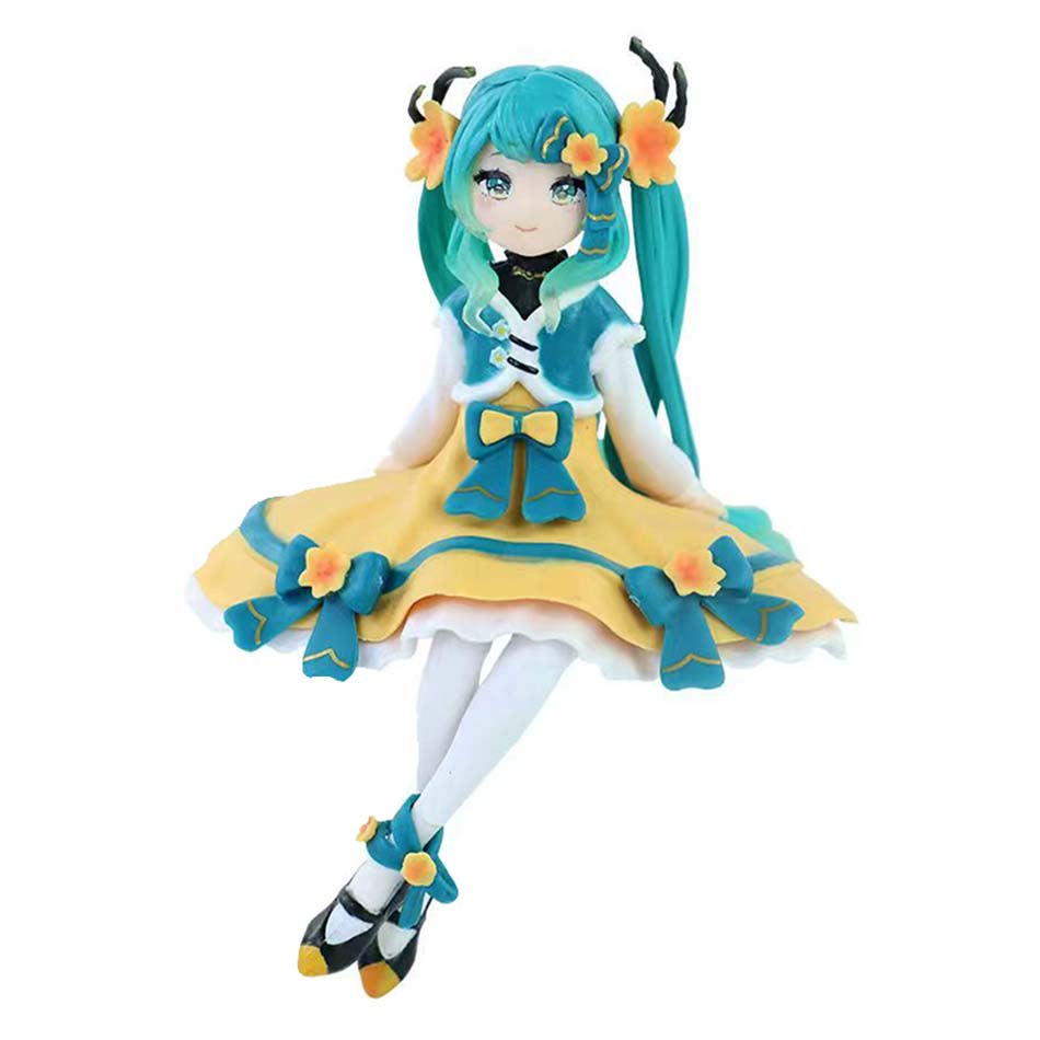 Yeni Hatsune Miku Anime Figür Oyuncakları Çiçek Perisi Koleksiyonu MIKU Kawaii Çizgi Film PVC Aksiyon Figürü Model Bebekler Doğum Günleri Hediyelik