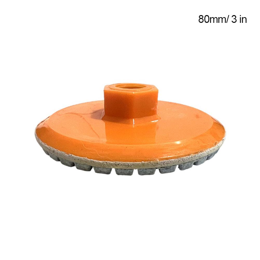 80/100mm Ceramic Tile Trimming Polishing Disc Angle Grinder Dry Polishing Marble Quartz Stone Chamfering Grinding Edge