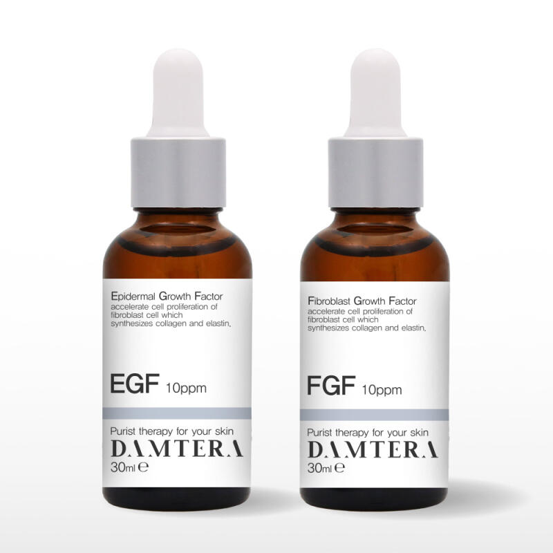 DAMTERA EGF FGF 10ppm Ampoule Original 30ml 2-piece set DAMTERA EGF30ml+FGF30ml