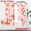 Set Of 2 Curtains Christmas Cookies Cute Popular Window Treatment Versatile Polyester Fabric Decorations Curtain