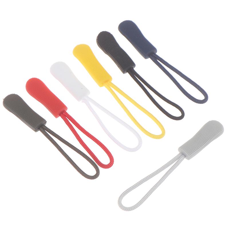 20Pcs Zipper Pulls Replacement Backpack Clothes Zip Cord Puller Slider Outdoor