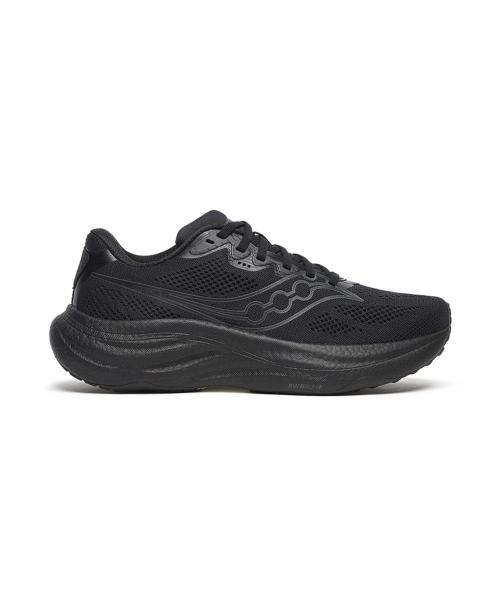 [Saucony] Women s Ride 19 Wide - Triple Black [S11056-101] 230