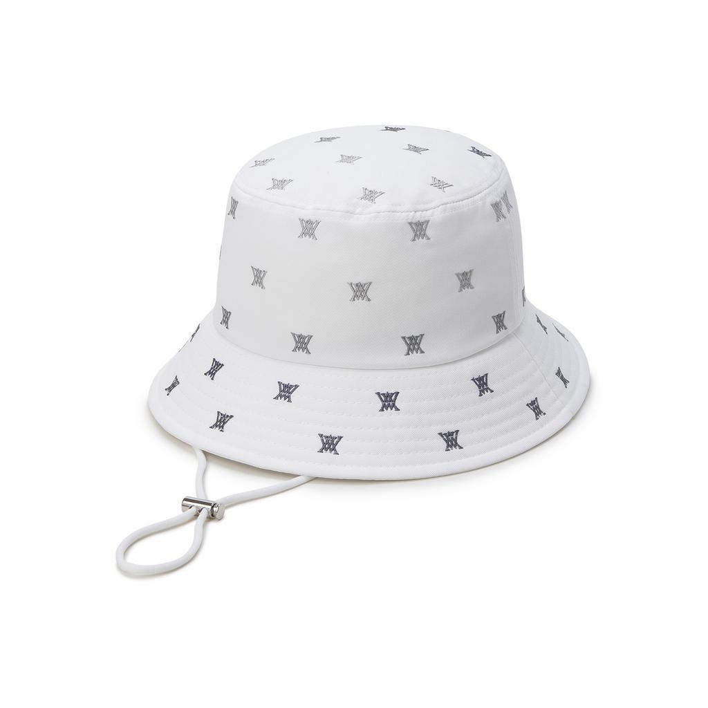 ANEW GOLF Uni Gradation Bucket Hat_Wh