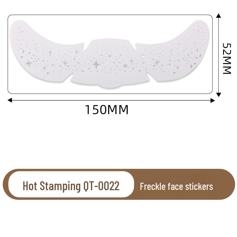 Cross Hot Stamping Tattoo Stickers: Waterproof Glitter Stars & Butterflies for Party Makeup & Stage Performance