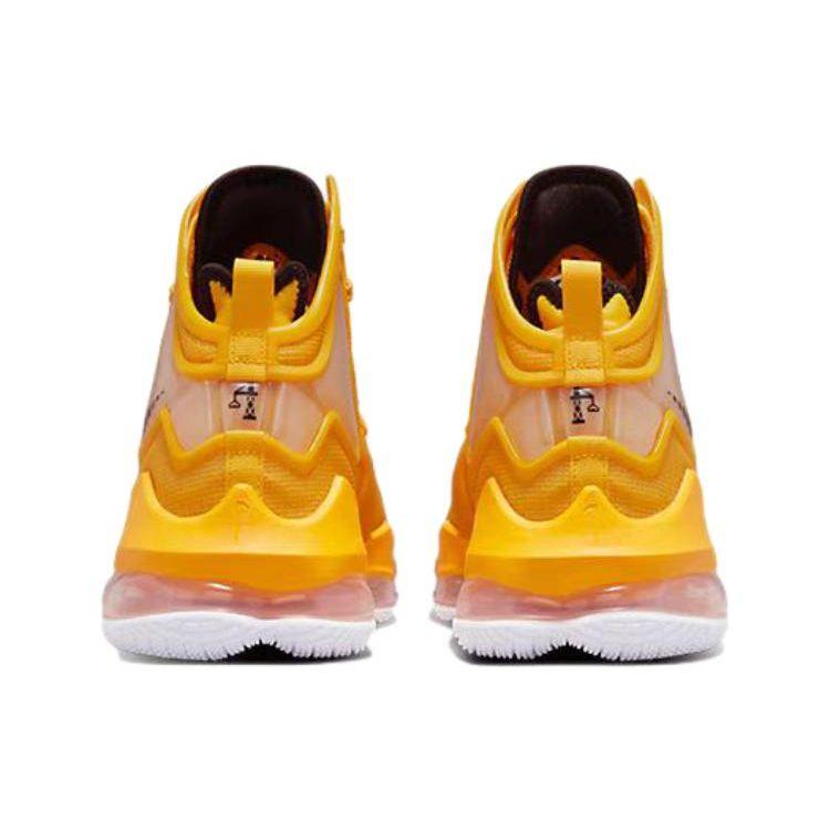 Nike LeBron 19 EP Hard Hat Men Sneakers Gold University-Gold Black DC9340-700