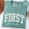 Comfort Colors First Grade Shirt, Teacher Team T-Shirts, 1st Grade Tee, Back To School, First Grade Department Gifts, Crew