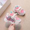 Children Children's Shoes Boy Daddy Shoes Girl Sports Shoes Spring and Autumn New Children's Non-slip Soft Sole Running Shoes