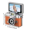 1.47 Inch Screen Retro CCD Mini Digital Camera 180° Flip Screen Flip Screen Camera  Outdoor Travel
