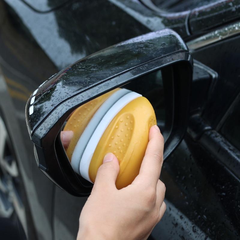 Car Glass Oil Film Removing Cleaning Brush Windshield Coating Water Repellent Clean Liquid Auto Multi-functional Washing Tools
