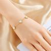 Gold Plated Mother of Pearl Heart Necklace Earrings Set Dainty Love Pendant Jewelry