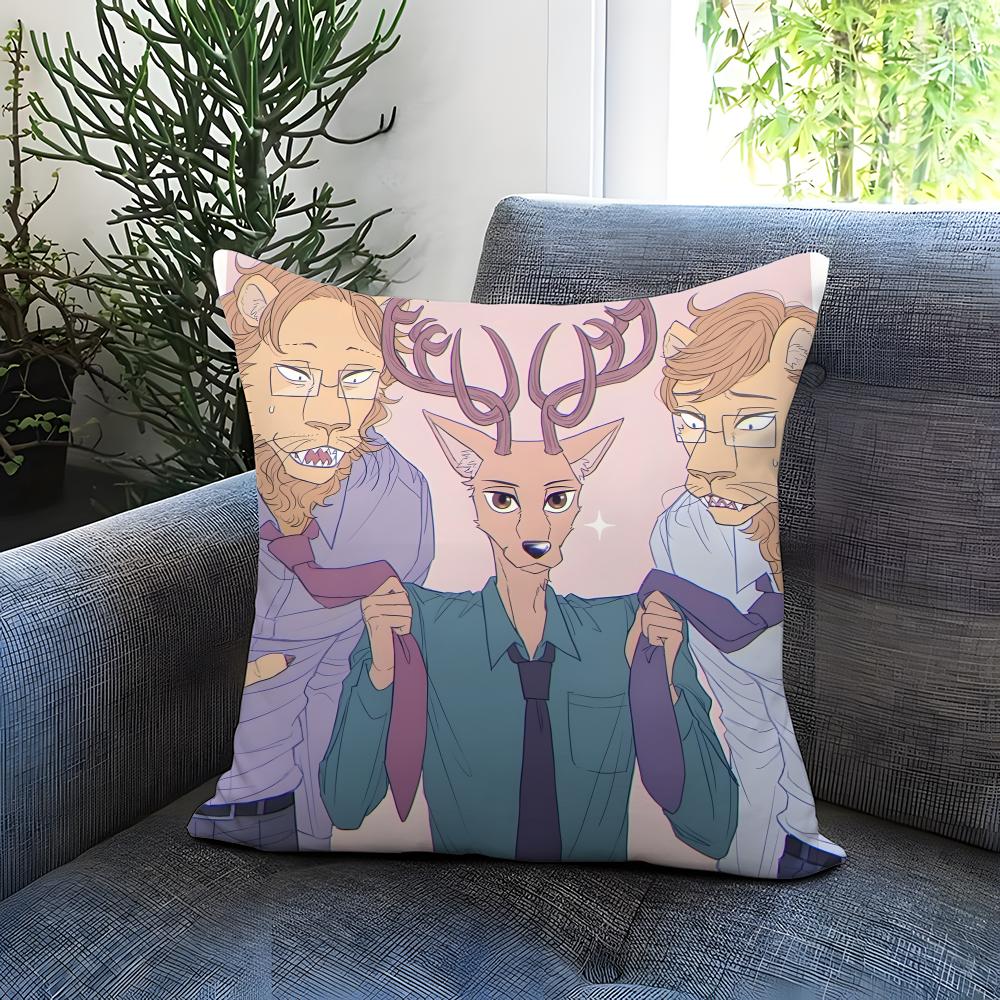POPULAR B-BBEASTARSS Cushion Cover Comfortable Reversible Pillow Cover Ideal for Car Sofa Bedroom & Beyond