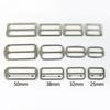 5/10 Pezzi 25/32/38/50mm Fibbie Metalliche per Borsa Anello Tri-Glide Fibbia Regolatore Cinturino Ganci Chiusura Accessori Hardware Fai da Te