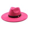 High Quality Hat Women'S Suede Hat Top Hat British Retro Men'S And Women'S Neutral Felt Hat
