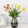 Yousheng Simulated Tulip 37cm Artificial Tulip Faux Silk Fake Tulip Flower Bulk for Vase Wedding Home Decor Spring Parties Mother's Day Gift