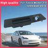 For Tesla Model 3/Y High Quality Durable New Electric Tailgate Switch Liftgate Handle Cover Without Camera 1095949-00-E