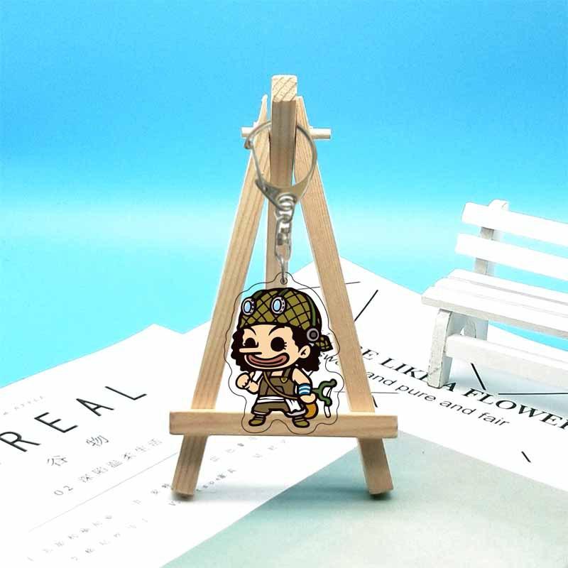 One Piece Luffy, Chopper, Law, Zoro, Ace, Sanji, Sabo Acrylic Keychain