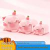 Cute Strawberry Piglet Plush Doll Pillow - Perfect Birthday Gift & Backrest