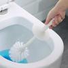  Plastic Toilet Brush With Standing Base Long Handle Toilet Cleaning Brush For WC Bathroom Accessories Cleaning Tools