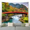 Home Decoration Wall Tapestry White Cloud Room Decoration Curtain Fashion Blue Sky Mountain Lake Art Digital Printing