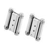 2Pieces Sturdy 3Inch Multifunctional Spring Hinges for Securerly Door Closures with Stylish Designs Daily Casual Use