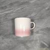 Popular Nordic Style Color Gradient Mugs Creative Macaron Mug Gradient Color Cool Color Rainbow Cup Ceramic Cups with Hand Gift