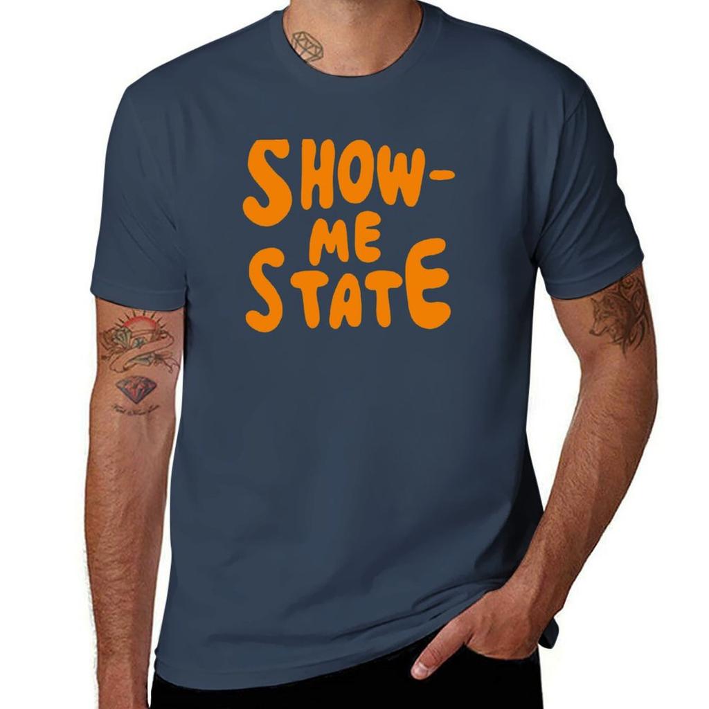 Missouri Showme State Tshirt Basic Plain Tee For Spring And Summer