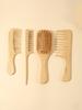 4pcs/set natural bamboo brush massage airbag comb set scalp massage comb for hair growth Special for real hair wigs