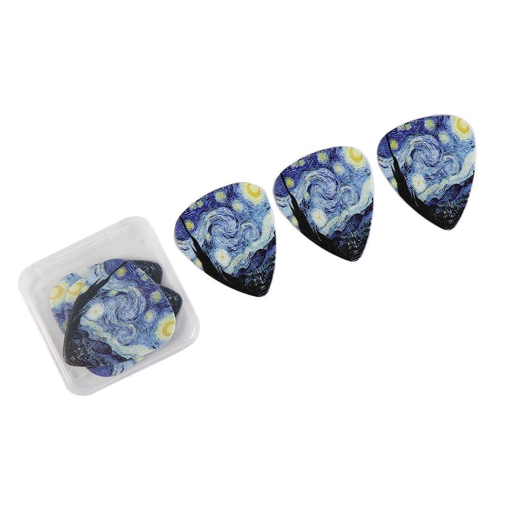 Premium Sound Star Sky Design Electric Guitar Picks Acoustic Guitar Pick Finger Guitar Pick