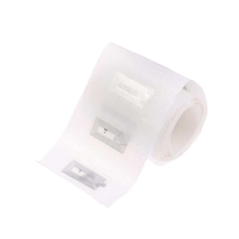 50Pcs Nfc Chip Ntag213 Sticker Wet Inlay 11X21Mm 13.56Mhz Label Tag 213 Anti-Counterfeiting Label Electronic Label