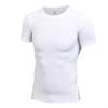 Men's Short Sleeve Compression Sports Top - Breathable, Quick-Dry Base Layer for Running and Basketball