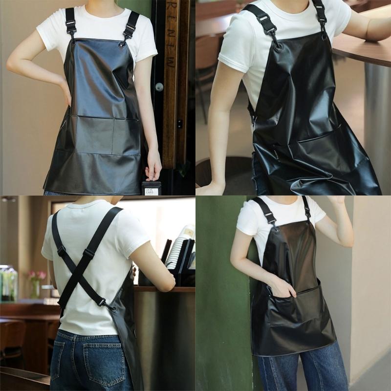 Easy To Clean TPU Kitchen Apron With Waterproof Design Pinny Protections For Chefs And Home Cooks