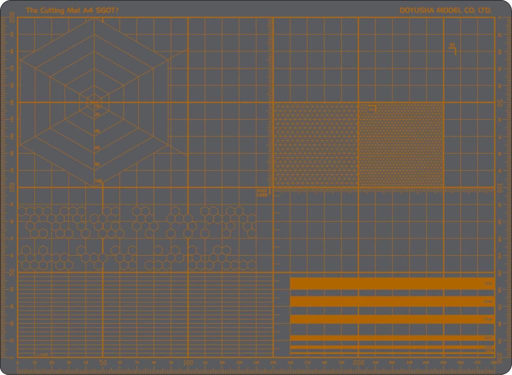 Doyusha Hobby A4 Cutting Mat 300mm X 220mm Hobby Tools Amazing!