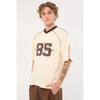 Foreign Trade Original Order Neo * Vision Jackson Heavy Weight American Vintage V-neck Jersey Loose Breathable Short Sleeve T-shirt