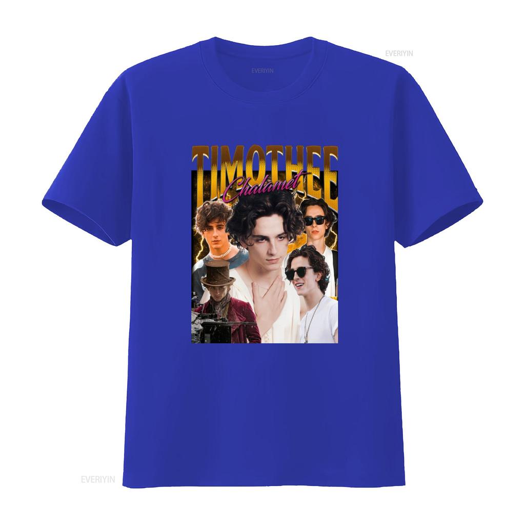 Timothee Chalamet Retro Comfort Color T Shirt Tribute Celebrity Bootleg SweaT vintage Washed designer clothes Breathable Unisex