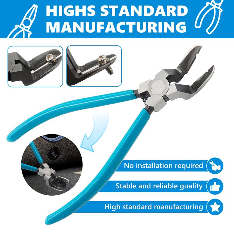 1PC Diagonal Cutting Pliers, Car Rivet Tightening Pliers, Car Clip Pliers, for Car Interior Clip Removal Automotive Repair Parts