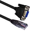 High Compatibility RJ45 to RS232,DB9 Serial RS232 to RJ45 Consoles Cable for Seamlessly Networking Configuration