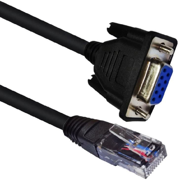 High Compatibility RJ45 to RS232,DB9 Serial RS232 to RJ45 Consoles Cable for Seamlessly Networking Configuration