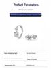 Genuine S925 Sterling Silver Moissanite Diamond Earrings: 18k White Gold-Plated Hoops, Light Luxury Cold Style Studs for Women