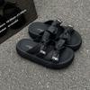 Thick-soled slippers women's summer wear retro feeling new casual fashion cool slippers women
