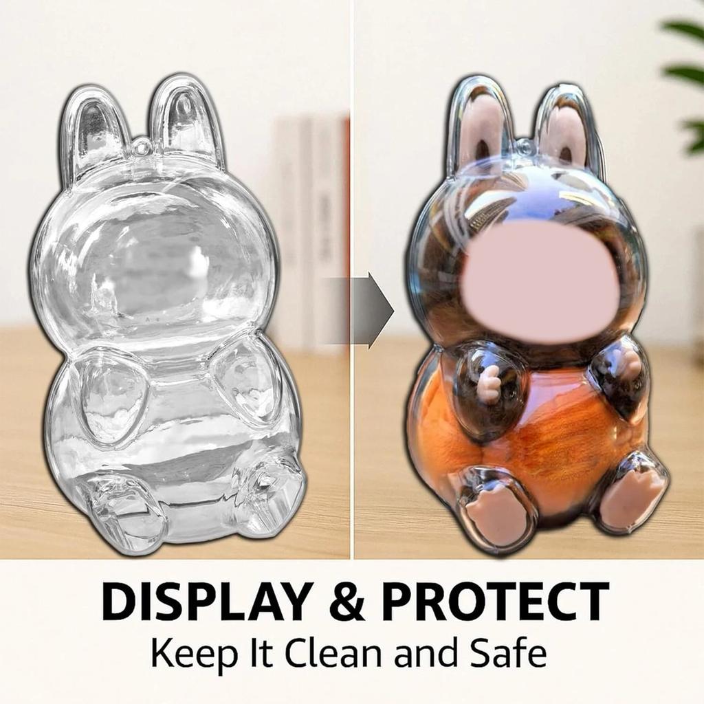 Thick Vinyl Figurine Cover, Ultra-clear View, Impact Resistant & Wear Proof
