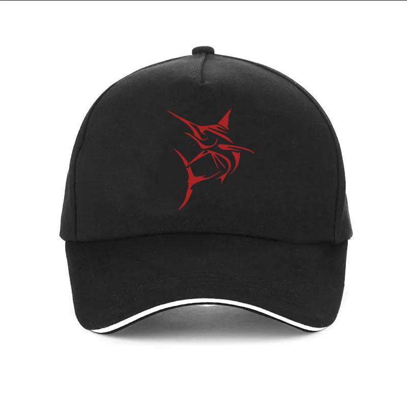 Marlin Fish Large swordfish Fishing Print Baseball Cap Unisex Women Parent-child Hats Outdoor Adjustable Caps Trucker Hat wayne