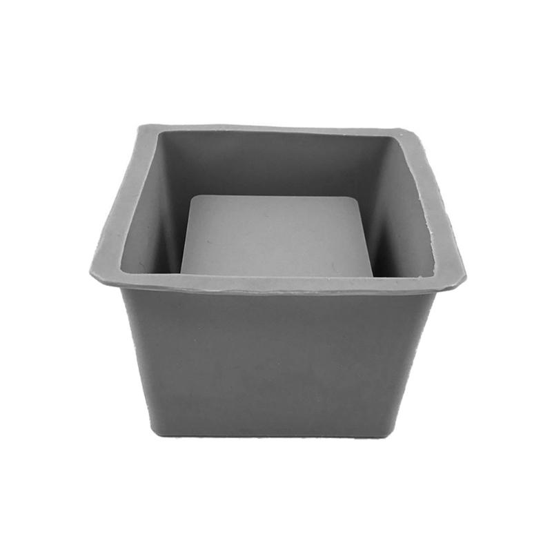 Handmade Concrete Plant Flower Pot Epoxy Resin Mold DIY Candle Holder Mould Succulent Planter Flowerpot Silicone Mold