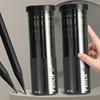 Black Wooden HB Pencils