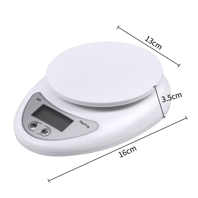 

Цифровые кухонные весы Walfos, высокоточные электронные весы для взвешивания продуктов питания, автоматический нулевой ЖК-дисплей, инструменты для выпечки белый