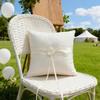 Delicate Lace Flower Bridal Rings Pillow European Styles Rings Container Cushion For Western Ceremony Event Decoration