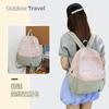 Double-shoulder Backpack for Female College Students. It's a Lightweight Small Backpack Suitable for Casual Travel. It's the New